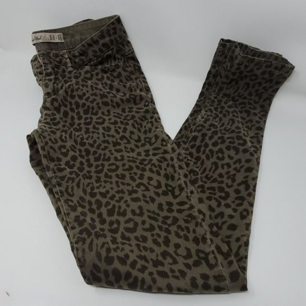 Zara  Leopard print style skinny pants